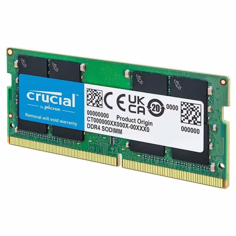 Module de Mémoire Crucial CT8G4SFS824A - 8Go DDR4 SODIMM 2400MHz CL17