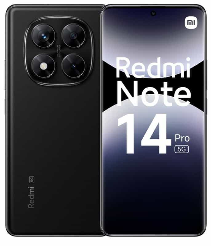 Ensemble Smartphone Xiaomi Redmi Note 14 Pro 5G 256Go + Montre connectée Redmi Watch 5 Active