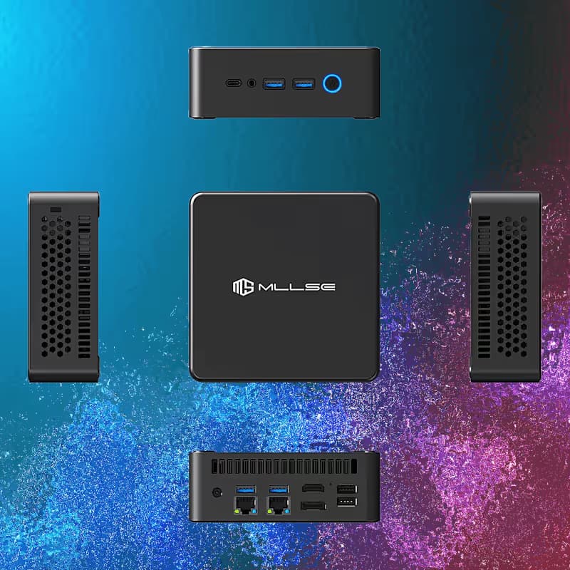 Code promo - Mini PC MLLSE K2 : Ryzen 7 7735HS, Radeon 680M, 16 Go DDR5, SSD 512 Go, WiFi5, BT5.0, Windows 11 Pro