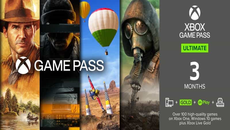 Forfait exclusif Xbox Game Pass Ultimate de 3 mois - PC/Xbox/Cloud - Code Cumulable (Activation dématérialisée - Disponible en Inde)