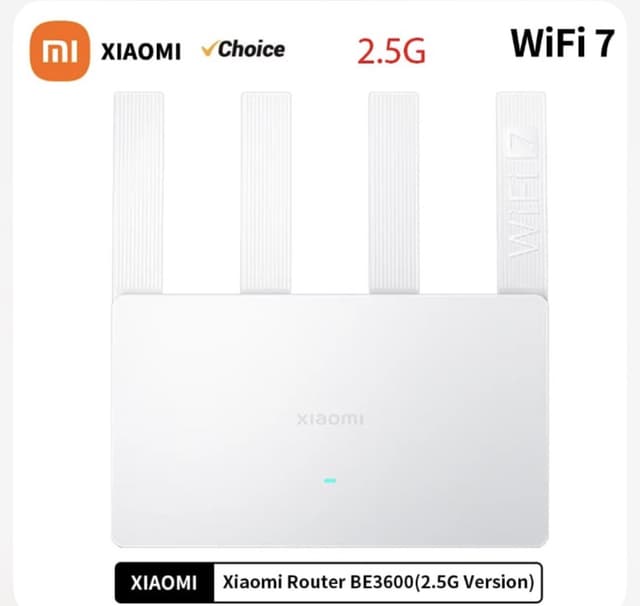 Code promo - Routeur Wi-Fi 7 Xiaomi BE3600 - Performance et Réseau Maillé