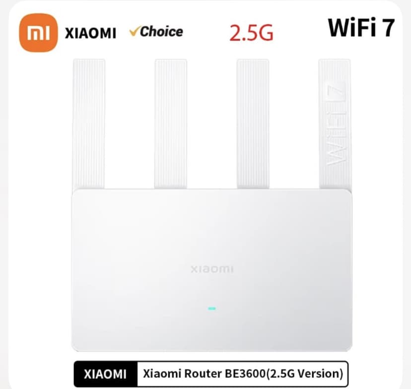 Code promo - Routeur Wi-Fi 7 Xiaomi BE3600 - Performance et Réseau Maillé