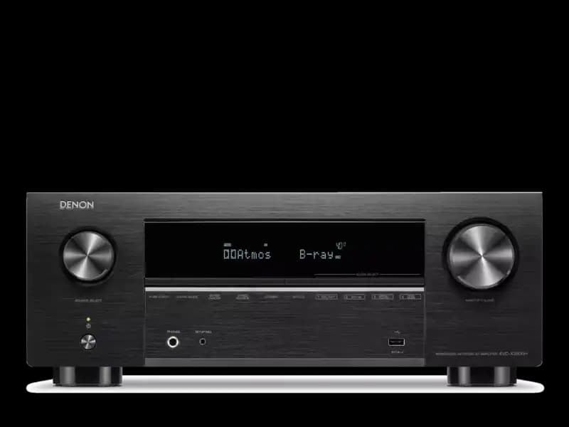 Ensemble home-cinéma 8K Denon AVC-X3800H avec son de qualité cinématographique