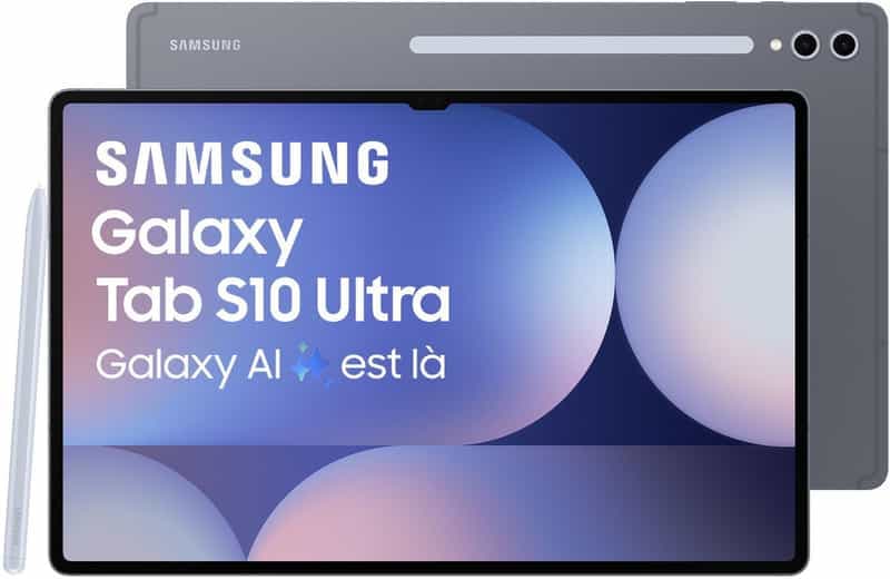 Découvrez la Puissante Tablette Samsung Galaxy Tab S10 Ultra - 256Go Wi-Fi Avec Remise Exceptionnelle !