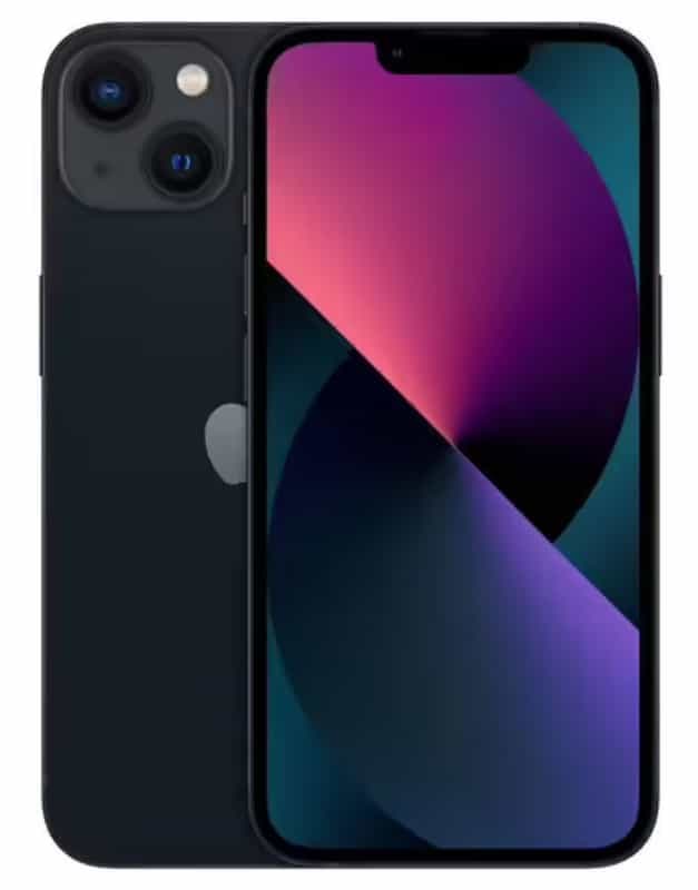 Code promo - iPhone 13 reconditionné 6,1'' 128 Go Noir - Parfait état - Garantie 2 ans