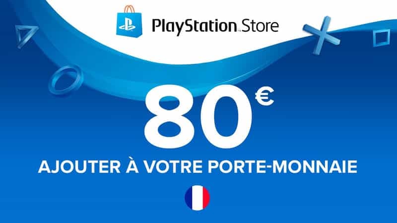 Carte cadeau 80€ Playstation Store à saisir ! 🎮💳