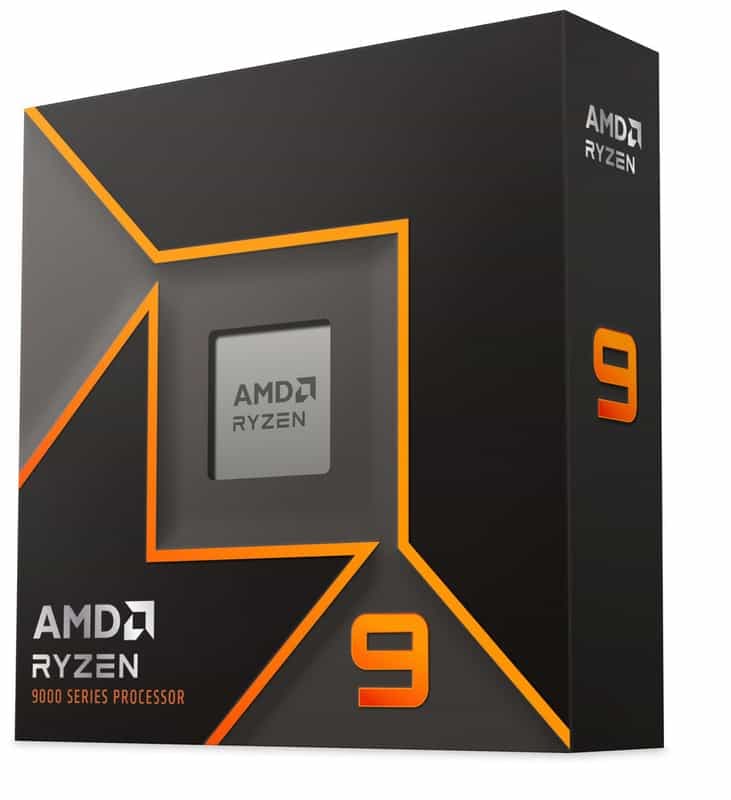 Processeur AMD Ryzen 9 9900X - 12 Cœurs, 24 Threads, 5.6 GHz, Socket AM5