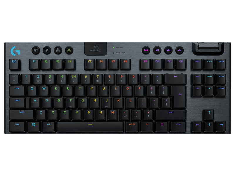 Clavier gaming sans fil Logitech G915 TKL: la liberté du jeu sans limites!