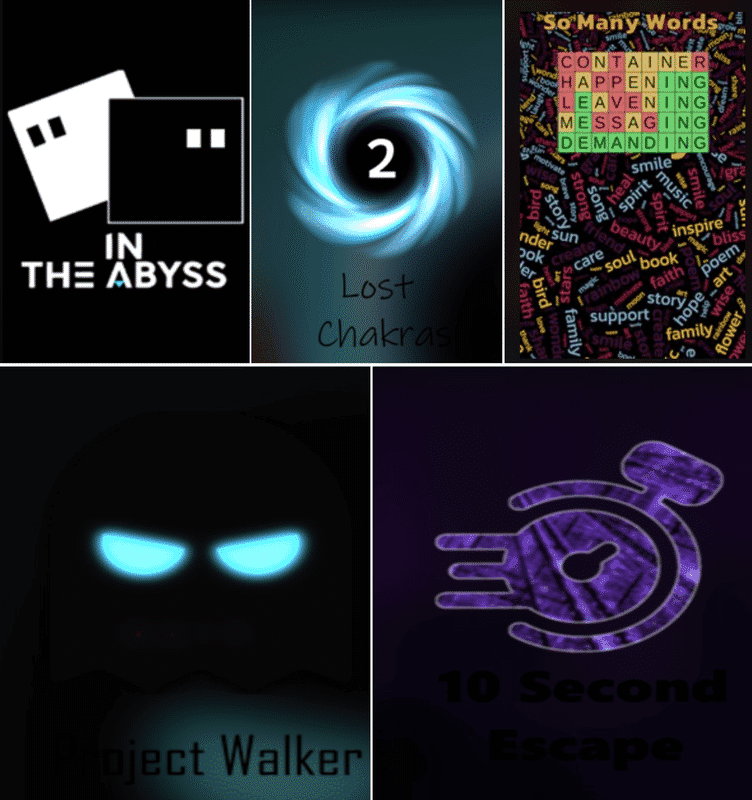 Découvrez des Jeux Gratuits sur Xbox & PC : Lost Chakras, Project Walker, So Many Words, In The Abyss, 10 Second Escape