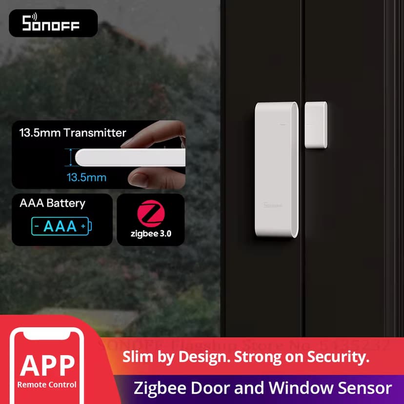 Code promo - 4 Capteurs Zigbee Sonoff pour portes et fenêtres