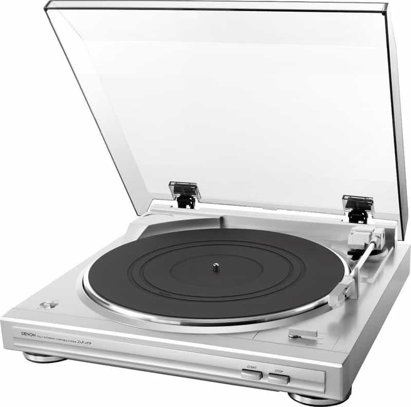 Tourne-disque Denon DP-29F Argent