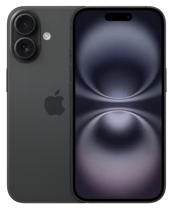 iPhone 16 128 Go Noir à prix réduit pour les frontaliers suisses