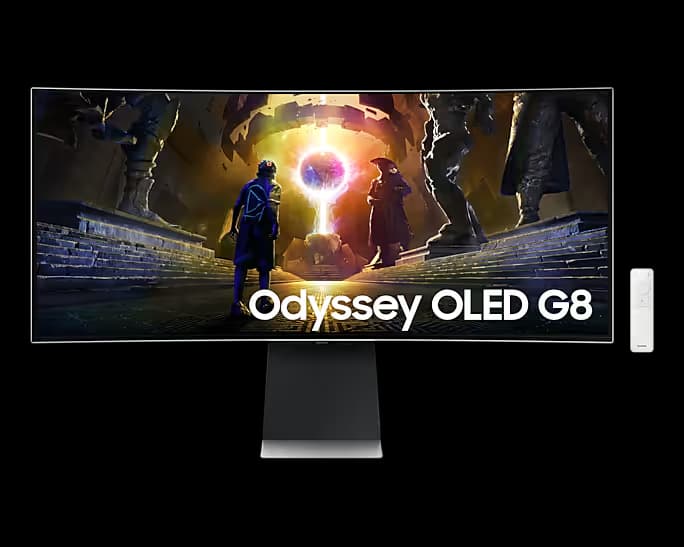 Code promo - Écran Gaming Samsung Odyssey OLED G8 34" WQHD 175Hz - Promo exceptionnelle