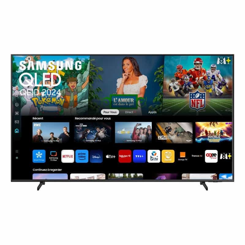 Téléviseur Samsung 75" 75QE1D QLED 4K 189 cm - Profitez d'une réduction de 150€ sur la carte fidélité ! 📺💰