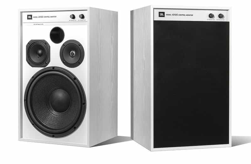 Enceintes de Bibliothèque JBL 4312G Ghost Edition avec Pieds