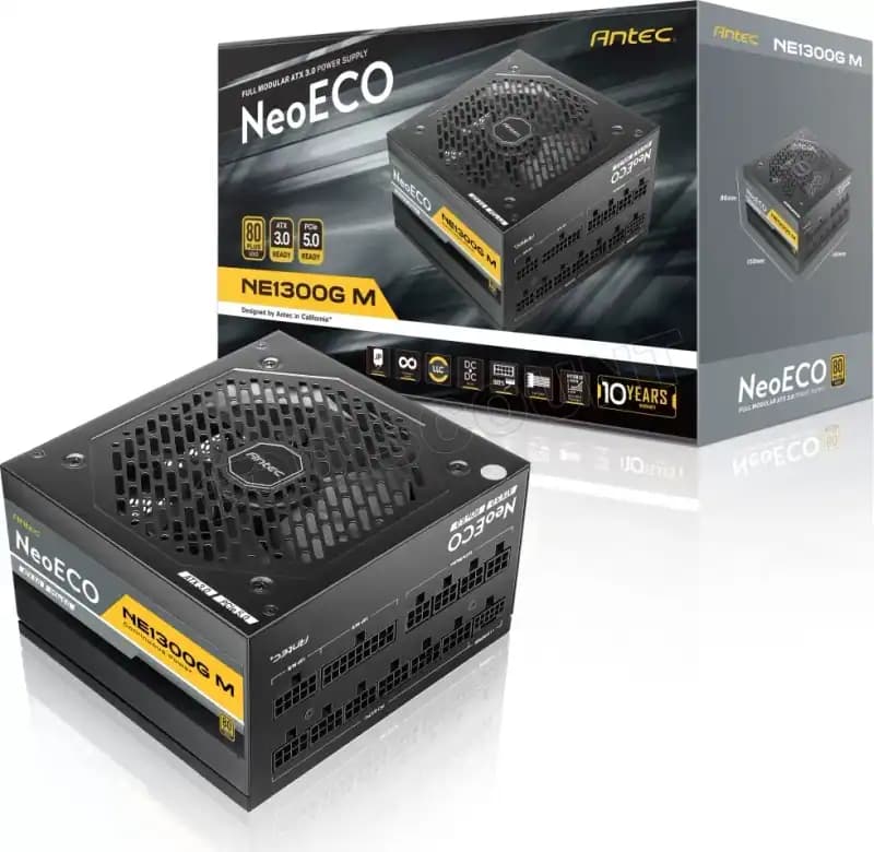 Alimentation PC Antec NeoEco Gold M ATX 3.0 - 1300W