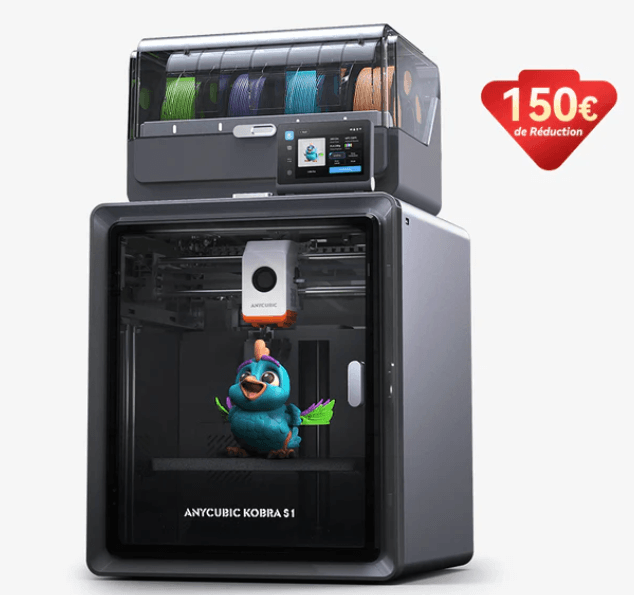 🚀 **Anycubic Kobra S1 Combo : L'Imprimante 3D Ultime pour des Créations Époustouflantes !** 🖨️✨