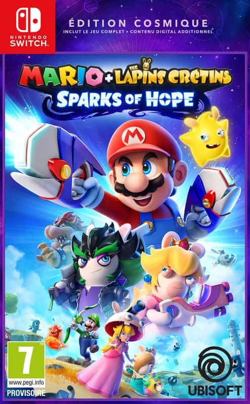 Mario + Lapins Crétins - Sparks of Hope Édition Cosmique pour Nintendo Switch