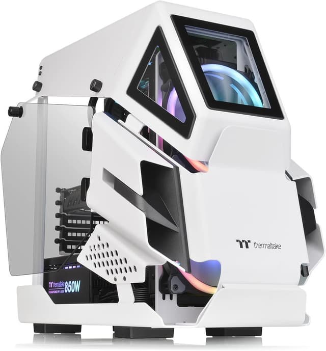 Boîtier PC Thermaltake AH T200 Snow Edition - Micro-ATX