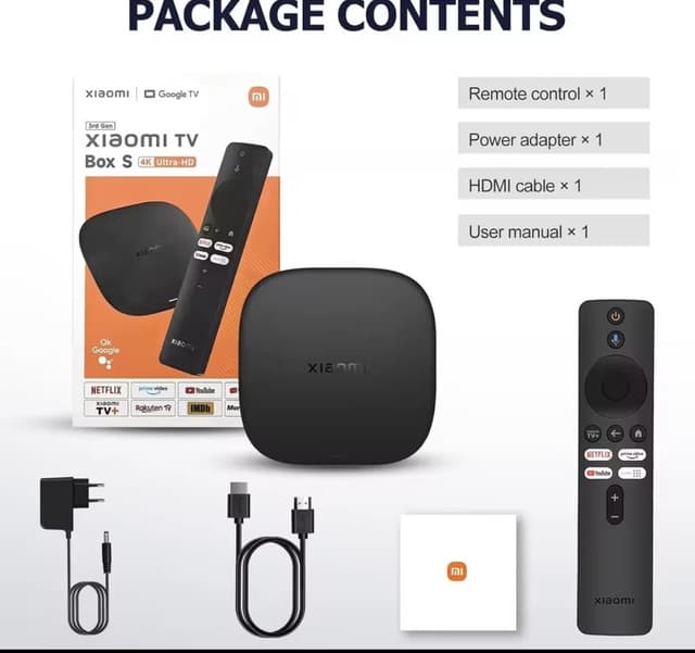 Code promo - Boîtier 4K Xiaomi Mi Box S 3G : Streaming Ultra Fluide