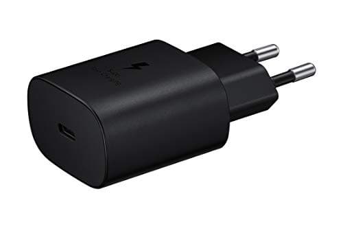 Adaptateur Secteur Samsung USB C 25W - Charge Rapide en Noir ou Blanc