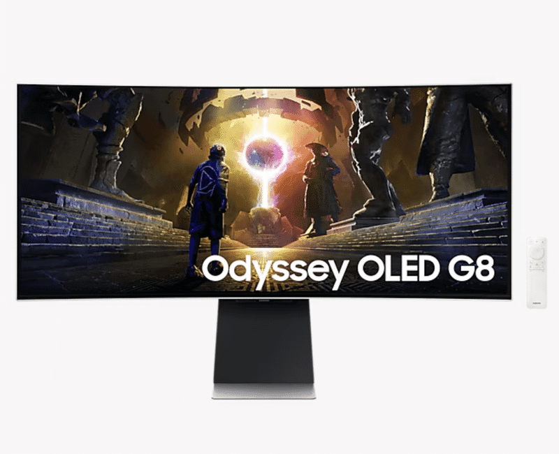 Code promo - Écran Gaming 34" Odyssey OLED G8 WQHD 175Hz 0,03ms (frontaliers Suisse)