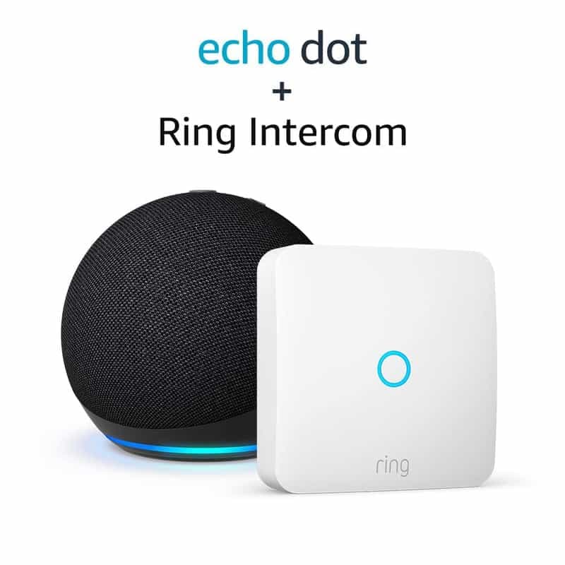 Ring Intercom + Echo Dot 5a Gen [utenti Prime] (o solo Ring a 49.9€)