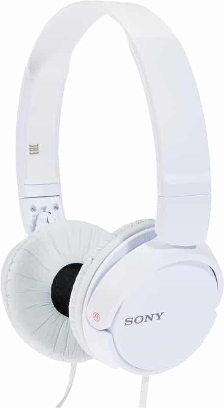  Sony MDR-ZX110B Casque Pliable - Blanc