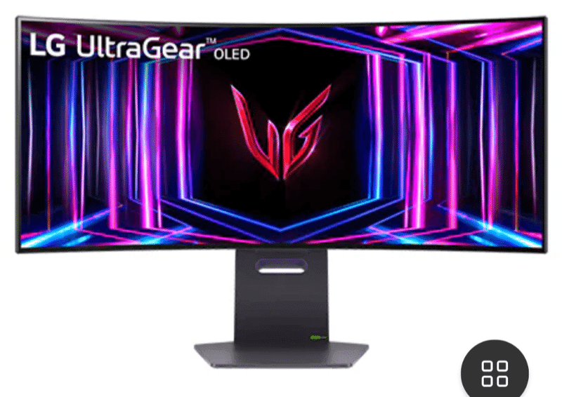 Écran UltraGear LG 34GS95QE-B - Incurvé OLED 34", Ultra-WQHD, 240 Hz, 0,03 ms, AMD FreeSync Premium Pro