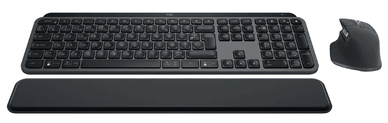 Ensemble Clavier et Souris Logitech MX Keys S avec Repose Poignet