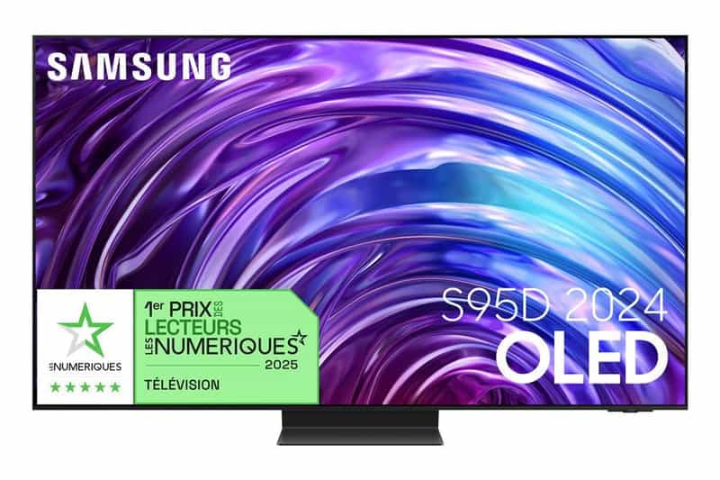 TV Samsung TQ77S95D OLED 77" 4K UHD AI Smart TV - Performance ultime et immersion totale !