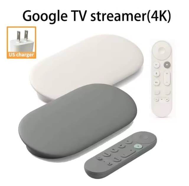 Code promo - Boîtier Google TV 4K Streamer - Qualité HDR et Domotique Intégrée