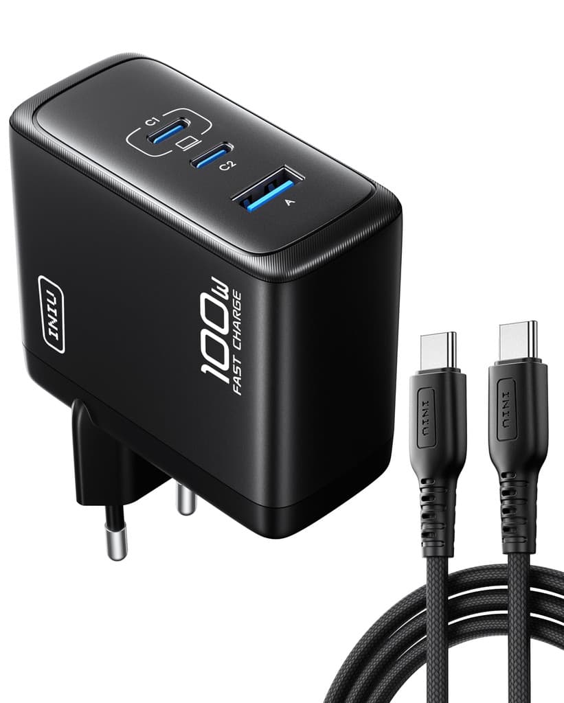 Chargeur Ultra-Rapide 100W 3 Ports USB-C & USB-A GaN