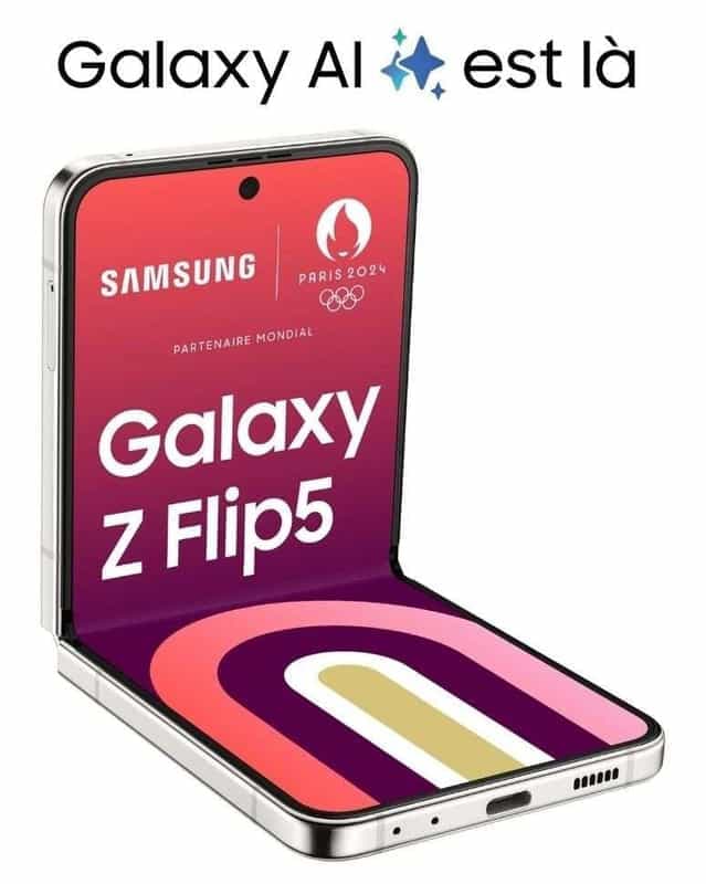 Smartphone Samsung Galaxy Z Flip5 - 256Go à prix réduit ❗️📱
