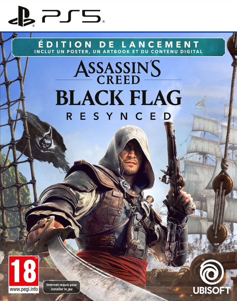 Assassin's Creed Black Flag Resynced : Édition Lancement PS5/Xbox Series X à prix réduit
