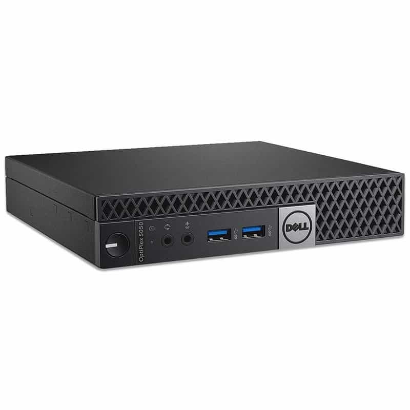 Mini-PC Dell OptiPlex 5050 reconditionné : Intel Pentium G4400T, 8 Go RAM, 250 Go SSD (sans OS)