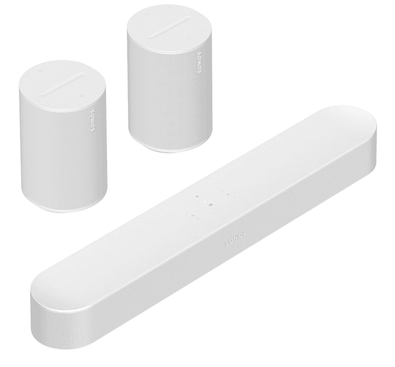 Pack surround avec Sonos Beam(Gen2) + 2 Sonos Era 100