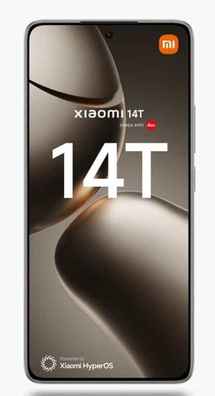 Smartphone Xiaomi 14T : 6,67 pouces, 12 Go RAM, 256 Go, certification IP68 avec offres spéciales