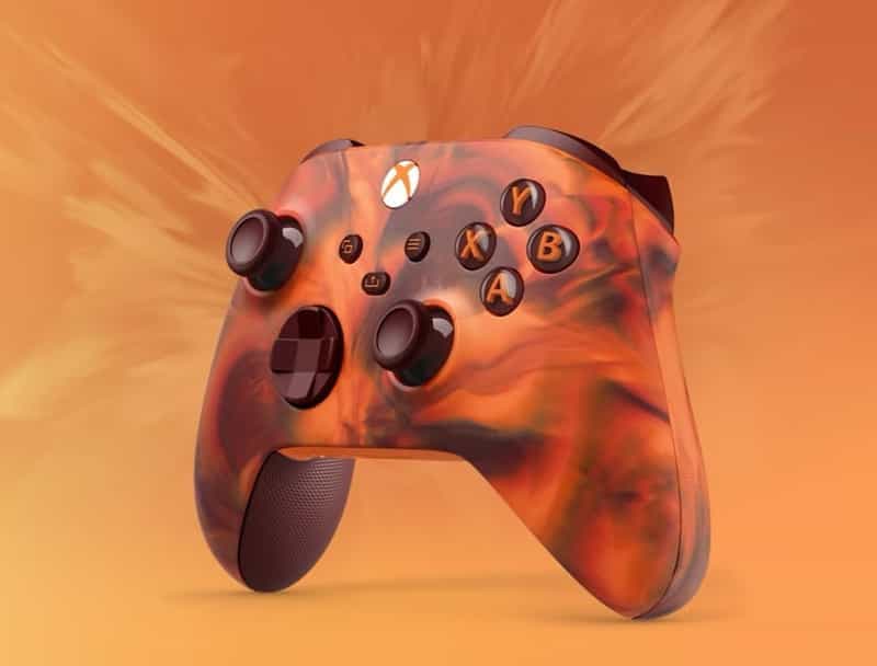 Manette Xbox sans fil - Édition spéciale Vapeur de Feu