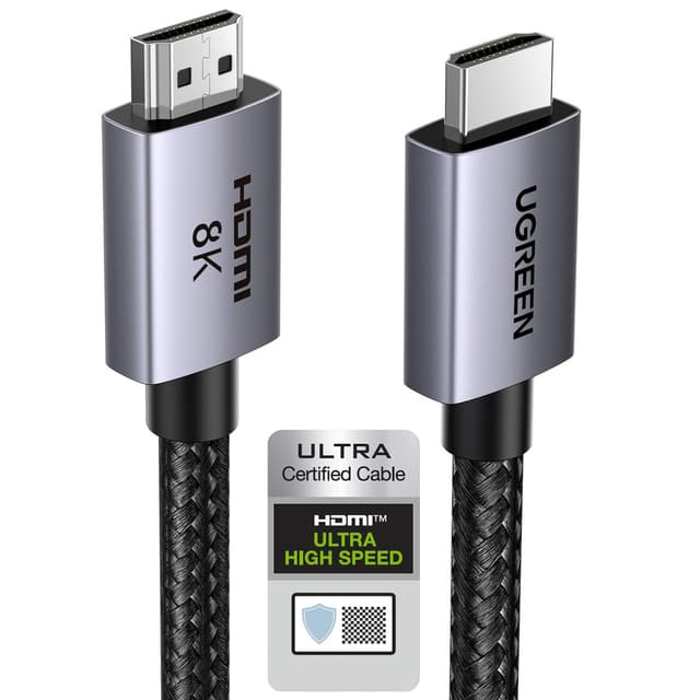 Câble HDMI 2.1 8K Ugreen 240Hz 48Gbps 3M pour PS5, Xbox et plus