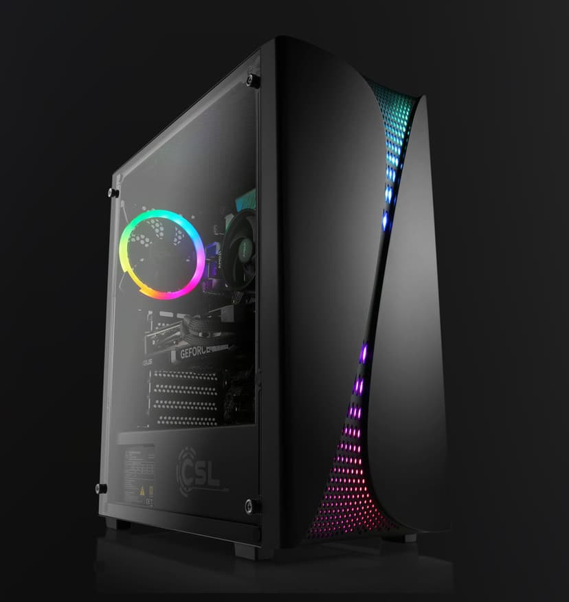 Code promo - PC gamer performant : Ryzen 5 5500, RTX 5060, 16 Go RAM, 500 Go SSD