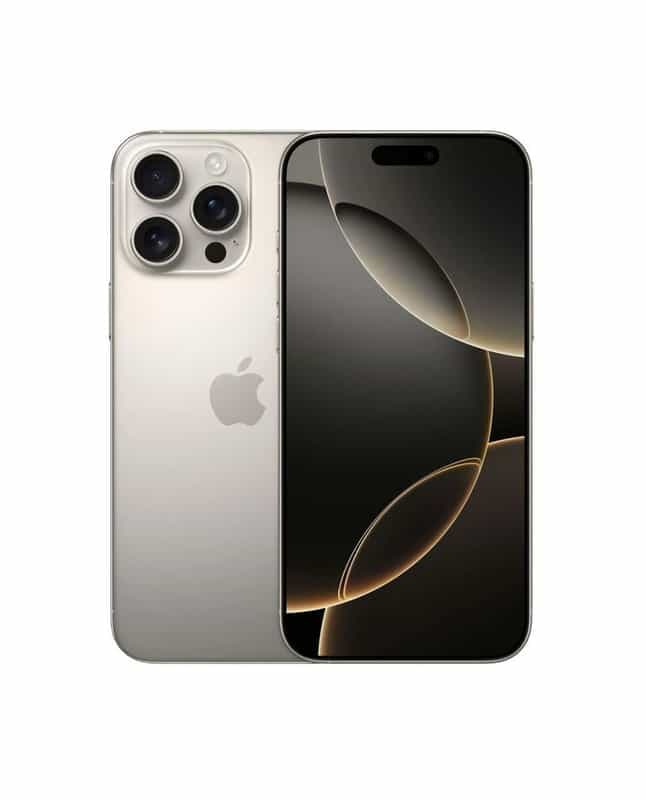 iPhone 16 Pro 128 Go en Titane Naturel - Offre spéciale avec carte de fidélité