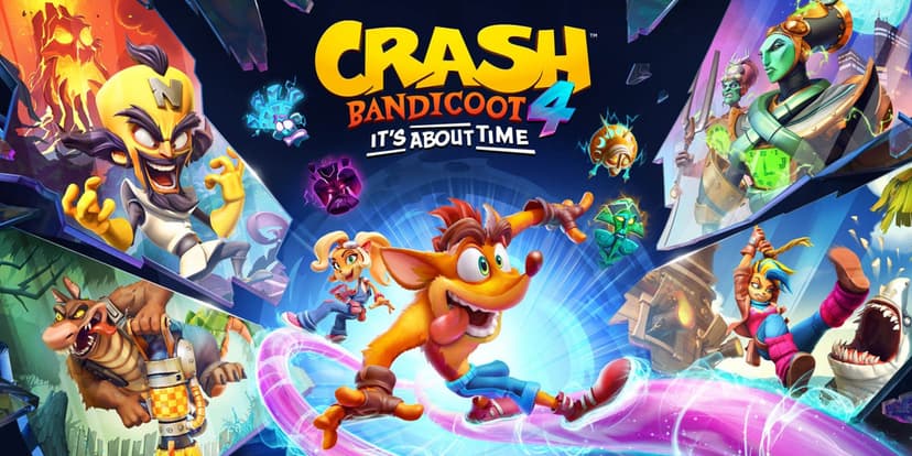 Crash Bandicoot 4 : L'aventure temporelle sur Switch
