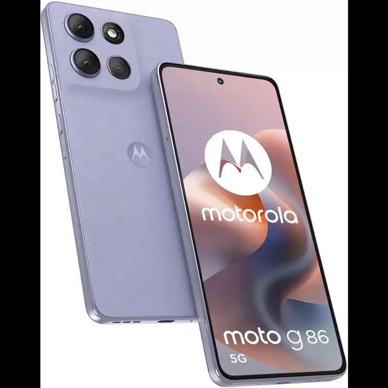 Motorola Moto G86 5G : Smartphone 6.67'' pOLED 120Hz, Dimensity 7300, 8 Go RAM, 256 Go, 50+8MP