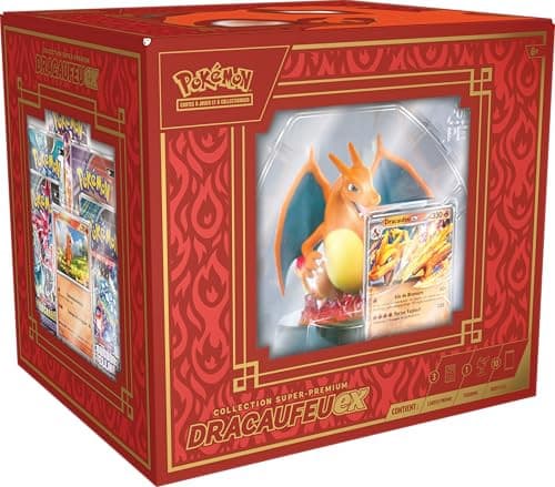 Coffret Pokémon Édition Super Premium Dracaufeu-ex