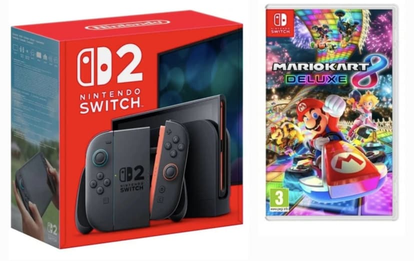 Promotion : Console Nintendo Switch 2 + Jeu Mario au choix