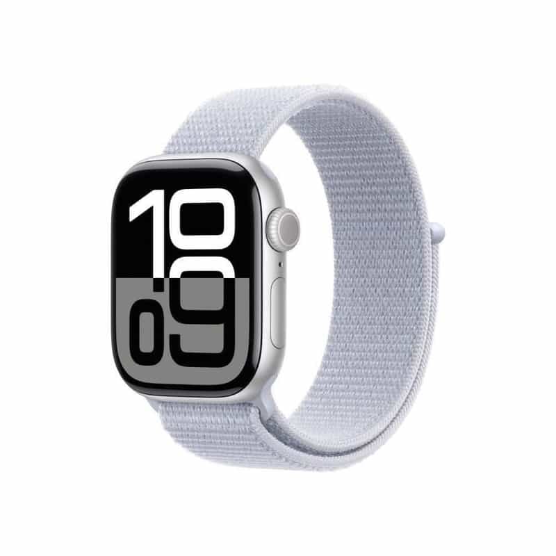 Apple Watch Series 10 - 42 mm GPS + Cellulaire, Boîtier Aluminium Argent