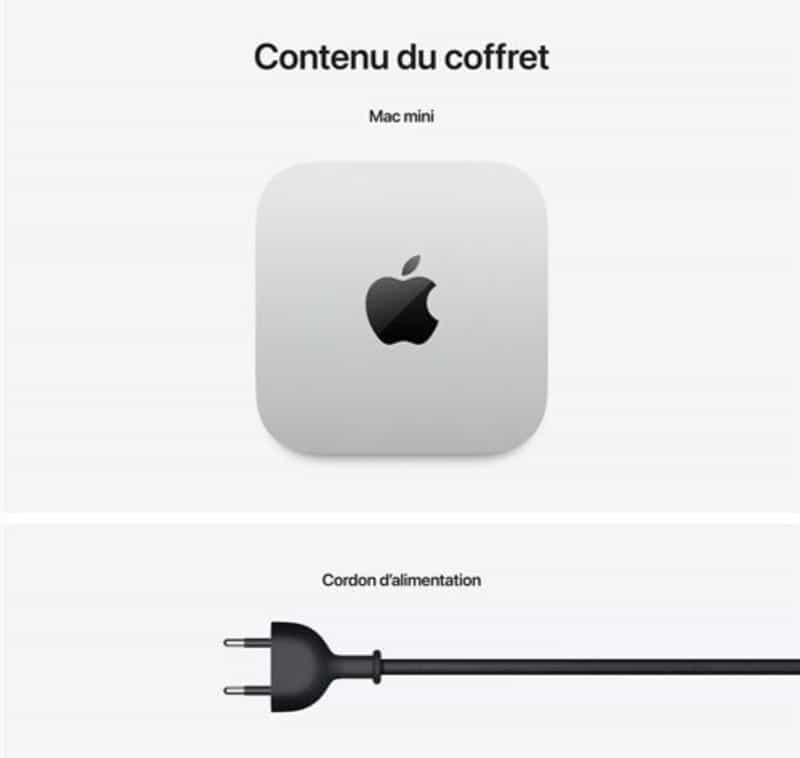 Offre spéciale : Mini PC Apple Mac mini avec puce M4, 256 Go SSD, 16 Go RAM et 100€ en carte cadeau