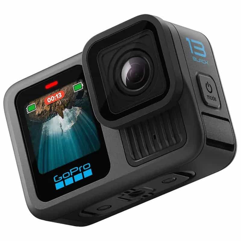 Caméra d'action GoPro HERO13 Black - Vidéo en 5.3K à 60fps et 4K à 120fps, Photo 27.13 MP, Technologie HyperSmooth 6.0, Double Écran (Stock en France) 📸🌟
