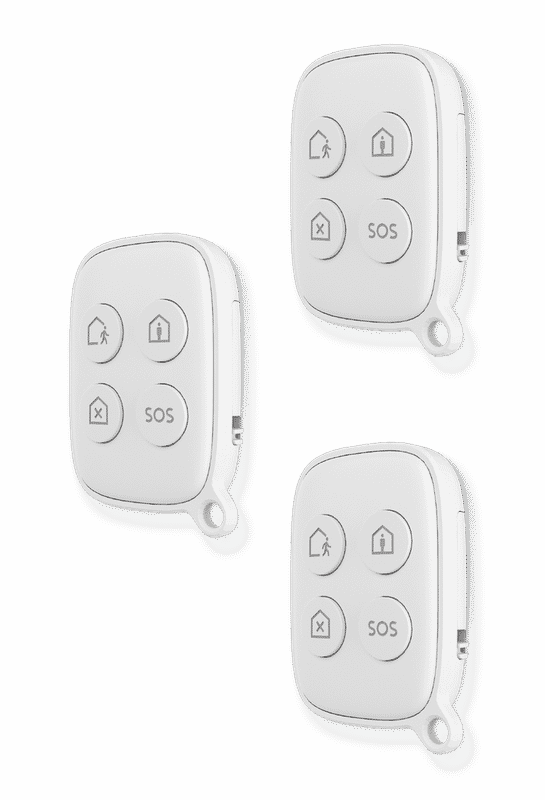 Pack de 3 télécommandes intelligentes pour protéger votre maison